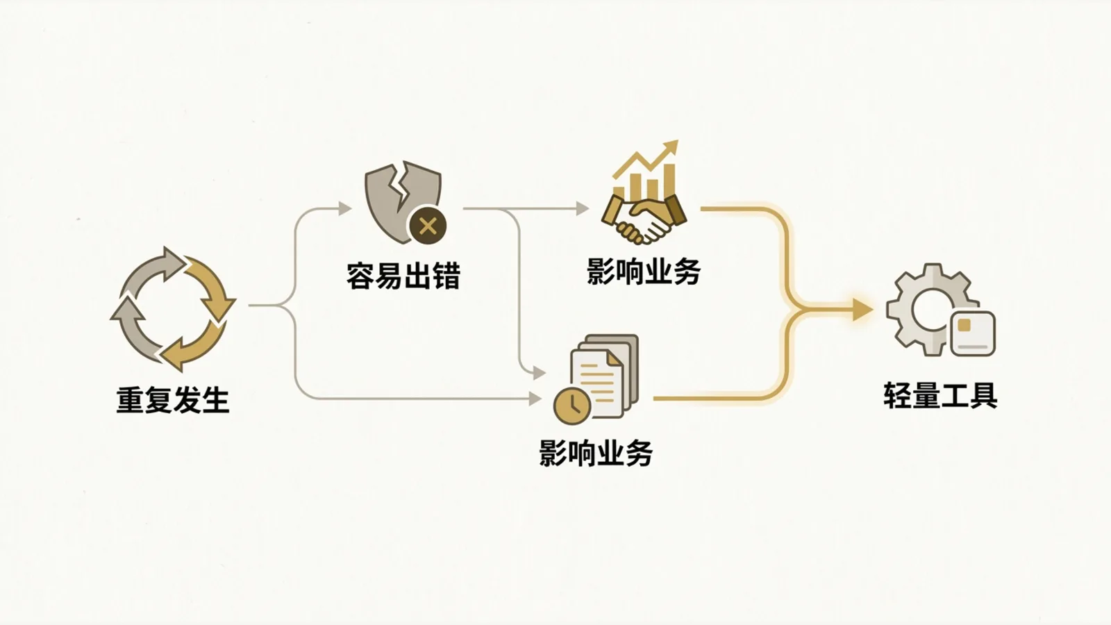 Three questions to decide whether a process is a good fit for automation.